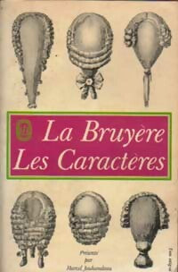 Les caractères - Jean De la Bruyère - Livre