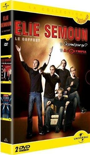 Elie Semoun : À l'Olympia ; Se prend pour qui - Roger Louret, Richard Valverde - DVD