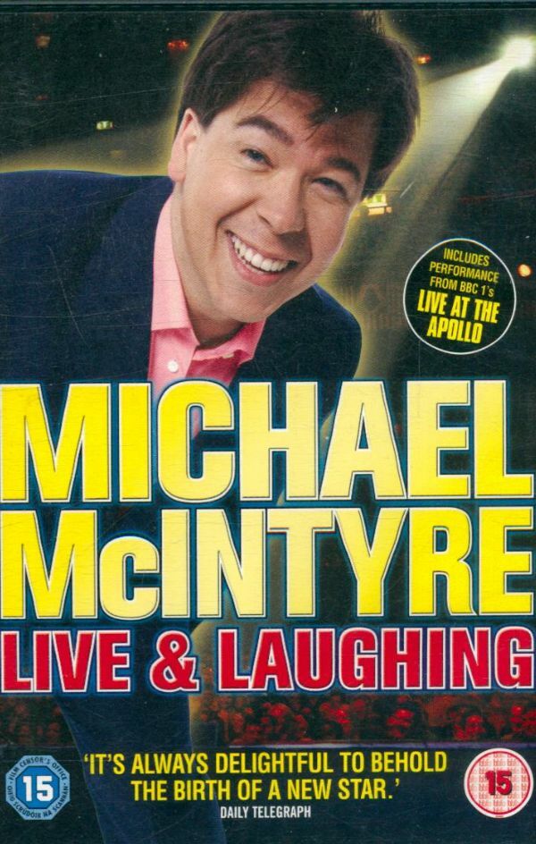 Michael Mcintyre Live and Laughing - Paul Wheeler - DVD