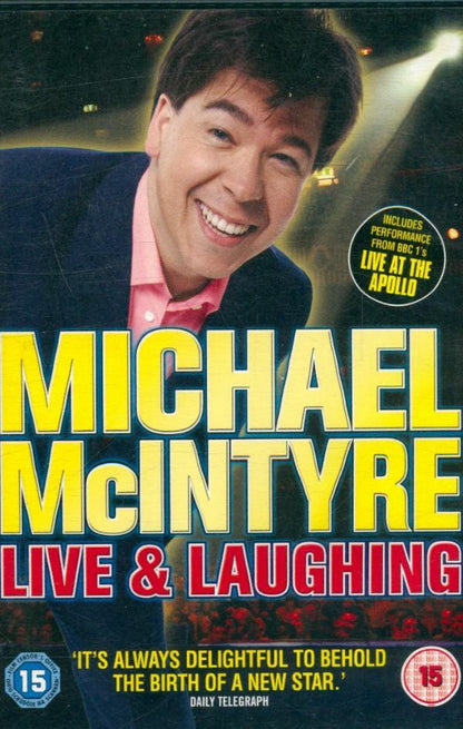 Michael Mcintyre Live and Laughing - Paul Wheeler - DVD