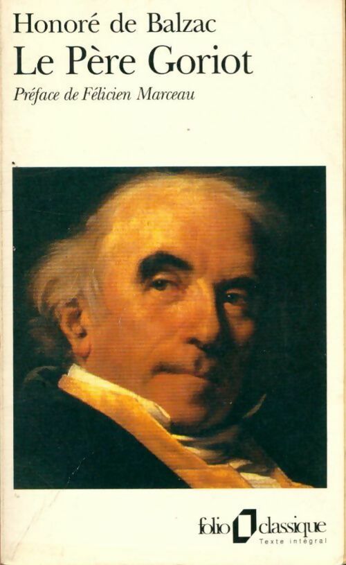 Le père Goriot - Honoré De Balzac - Livre