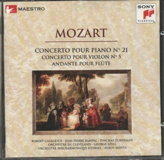 Mozart - Concerto pour piano n°21 - Mozart - CD