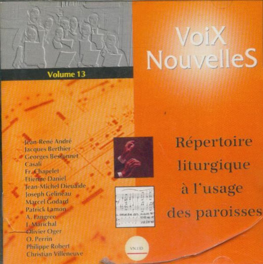 Répertoire Liturgique A L'Usage des Paroisses Vol. 13 - Patrick Lamon - CD
