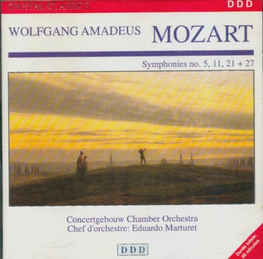 Mozart - symphonies n°5, 11, 21 + 27 - Mozart - CD