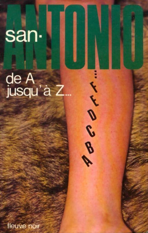 De A jusqu'à Z - San-Antonio - Livre