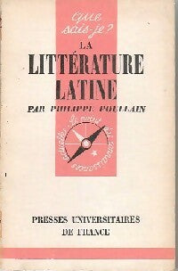 La littérature latine - Grimal Pierre - Livre