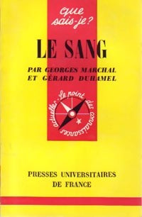 Le sang - L. Van den Berghe - Livre