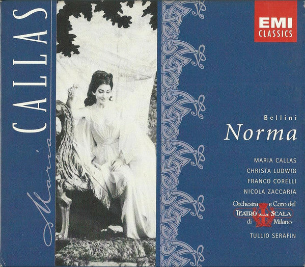 Bellini* - Maria Callas, Franco Corelli, Christa Ludwig, Nicola Zaccaria, Coro Del Teatro Alla Scala, Orchestra Del Teatro Alla Scala, Tullio Serafin - Norma - Bellini* - CD