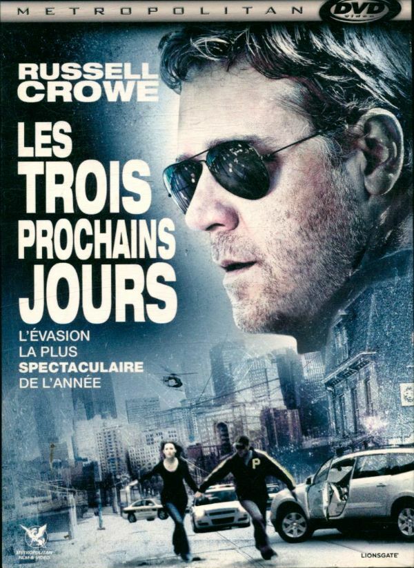 Les Trois prochains jours - Inconnu - DVD