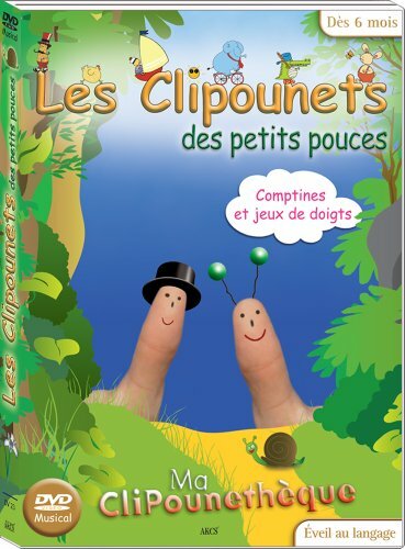 Les Clipounets : Comptines et jeux de doigts - CS - DVD