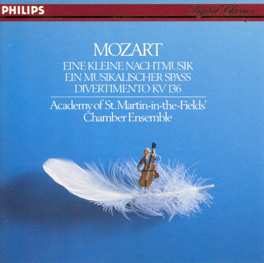 Mozart*, Academy Of St. Martin-in-the-Fields' Chamber Ensemble* - Eine Kleine Nachtmusik / Ein Musikalischer Spass / Divertimento KV 136 - Mozart*, Academy Of St. Martin-in-the-Fields' Chamber Ensemble* - CD