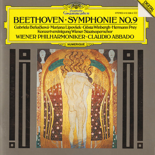 Beethoven*, Gabriela Be?a?ková, Marjana Lipov?ek, Gösta Winbergh, Hermann Prey, Konzertvereinigung Wiener Staatsopernchor, Wiener Philharmoniker, Claudio Abbado - Symphonie No. 9 - Beethoven*, Gabriela Be?a?ková, Marjana Lipov?ek, Gösta Winbergh, Hermann Prey, Konzertvereinigung Wiener Staatsopernchor, Wiener Philharmoniker, Claudio Abbado - CD