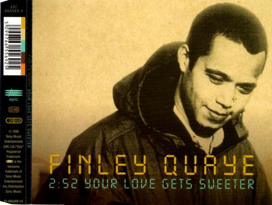 Finley Quaye - Your Love Gets Sweeter - Finley Quaye - CD