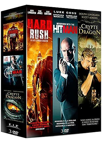 Hard Rush / Interview with a Hitman / La Crypte du Dragon - Eric Styles, Giorgio Serafini, Perry Bhandal - DVD