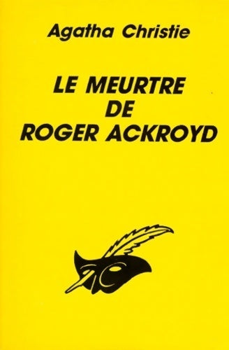 Le meurtre de Roger Ackroyd - Agatha Christie - Livre