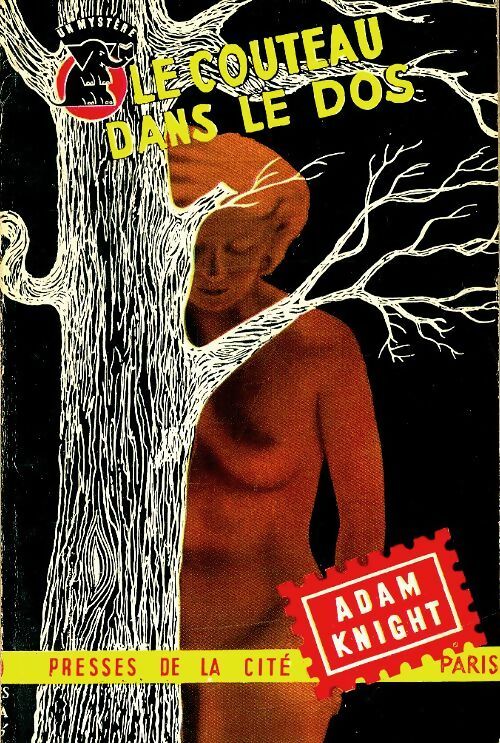 Le couteau dans le dos - Adam Knight - Livre