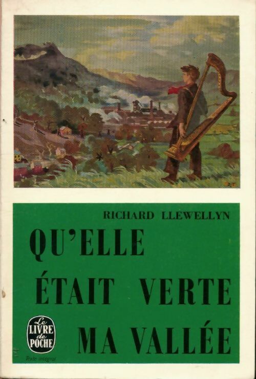 Qu'elle était verte ma vallée - Richard Llewellyn - Livre