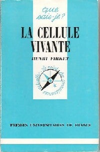 La cellule vivante - Henri Firket - Livre