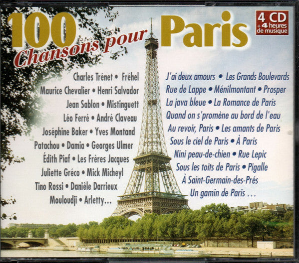 100 Chansons Pour Paris - Collecfif - CD