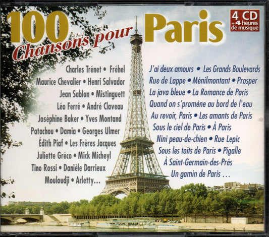 100 Chansons Pour Paris - Collecfif - CD