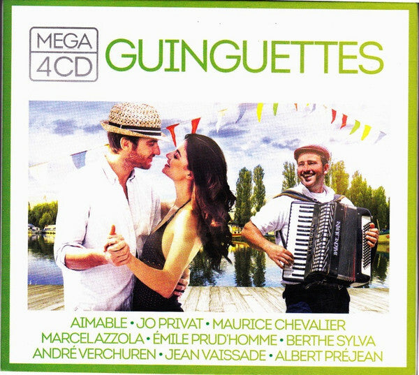 Guinguettes - Mega 4 Cd - - Collectif - CD