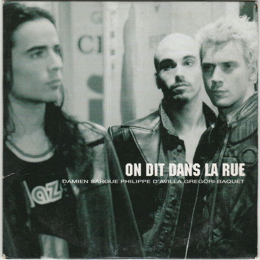 Philippe D'Avilla, Grégori Baquet, Damien Sargue - On Dit Dans La Rue - Philippe D'Avilla, Grégori Baquet, Damien Sargue - CD