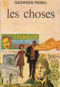 Les choses - Georges Perec - Livre