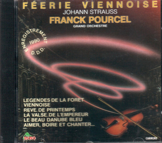 Franck Pourcel, Johann Strauss - Féerie Viennoise - johann strauss, Franck Pourcel - CD