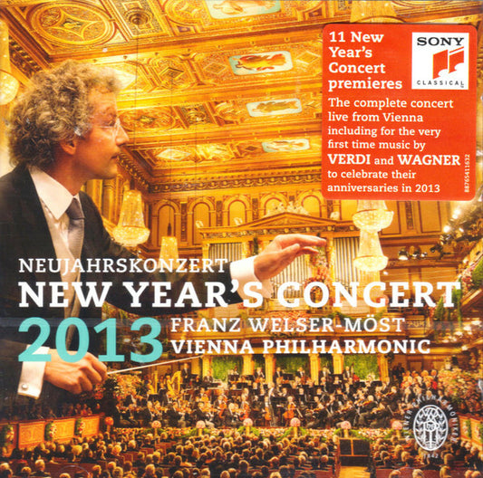 Franz Welser-Möst, Wiener Philharmoniker - Neujahrskonzert (New Year's Concert) 2013 - Franz Welser-Möst, Wiener Philharmoniker - CD