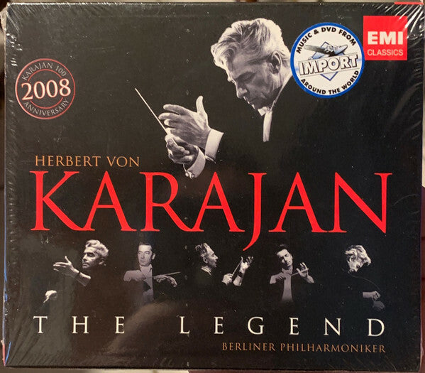 Herbert von Karajan with Berliner Philharmoniker - The Legend - Herbert von Karajan with Berliner Philharmoniker - CD