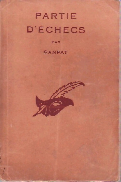Partie d'échecs - Ganpat - Livre
