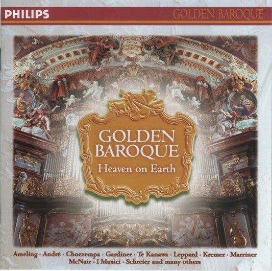 Charles Avison, Domenico Scarlatti, Johann Sebastian Bach, Johann Pachelbel, Georg Friedrich Händel, Antonio Vivaldi, Jean-Joseph Mouret, Jean-Philippe Rameau, Tomaso Albinoni - Golden Baroque - Charles Avison, Domenico Scarlatti, Johann Sebastian Bach, Johann Pachelbel, Georg Friedrich Händel, Antonio Vivaldi, Jean-Joseph Mouret, Jean-Philippe Rameau, Tomaso Albinoni - CD