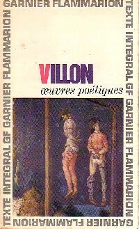 Oeuvres poétiques - François Villon - Livre
