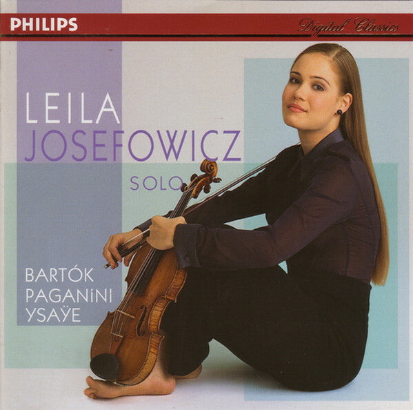 Leila Josefowicz / Bartók*, Paganini*, Ysaÿe* - Solo - Leila Josefowicz / Bartók*, Paganini*, Ysaÿe* - CD