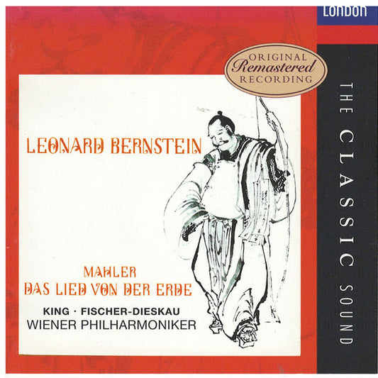 Mahler*, King*, Fischer-Dieskau*, Leonard Bernstein, Wiener Philharmoniker - Das Lied Von Der Erde - Mahler*, King*, Fischer-Dieskau*, Leonard Bernstein, Wiener Philharmoniker - CD