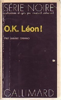 O. K. Léon ! - Janine Oriano - Livre
