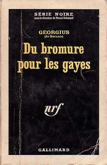 Du bromure pour les gayes - (Jo Barnais) Georgius - Livre