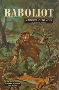 Raboliot - Maurice Genevoix - Livre