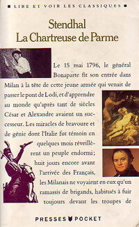 La chartreuse de Parme - Stendhal - Livre