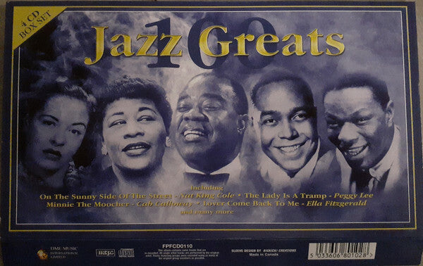 Various - 100 Jazz Greats - Collectif - CD