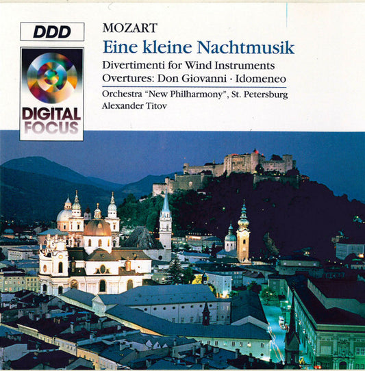 Mozart* / Orchestra New Philharmony, St. Petersburg - Eine Kleine Nacthmusik / Divertimenti For Wind Instruments / Overtures: Don Giovanni - Idomeneo - Mozart, Orchestra New Philharmony, St. Petersburg - CD