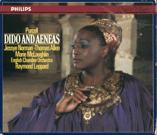 Purcell* ? Jessye Norman ? Thomas Allen ? Marie McLaughlin ? English Chamber Orchestra ? Raymond Leppard - Dido And Aeneas - Purcell ? Jessye Norman ? Thomas Allen ? Marie McLaughlin ? English Chamber Orchestra ? Raymond Leppard - CD