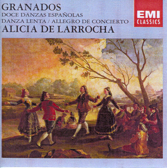 Alicia De Larrocha - Granados - Doce danzas españolas - Alicia De Larrocha - CD