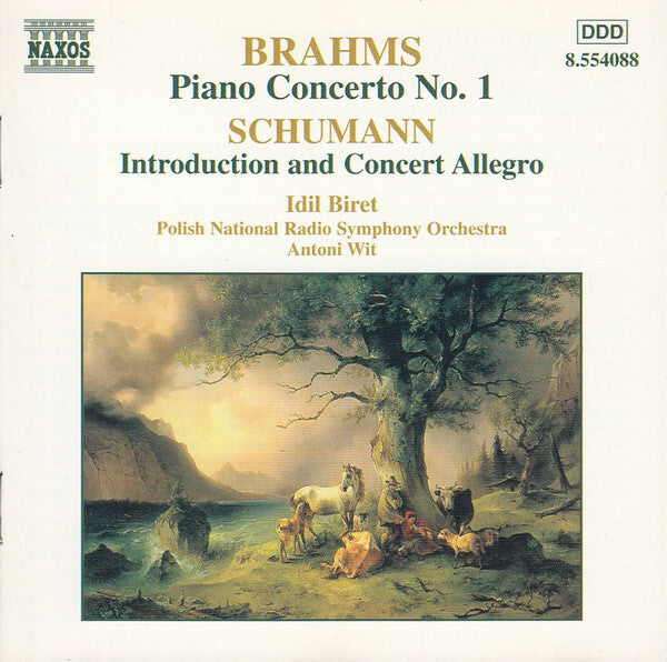 Brahms* / Schumann* - Idil Biret, Polish National Radio Symphony Orchestra*, Antoni Wit - Piano Concerto No. 1 / Introduction And Concert Allegro - Brahms, Schumann - CD