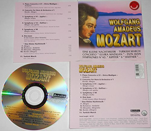 Wolfgang Amadeus Mozart compilation -  - CD