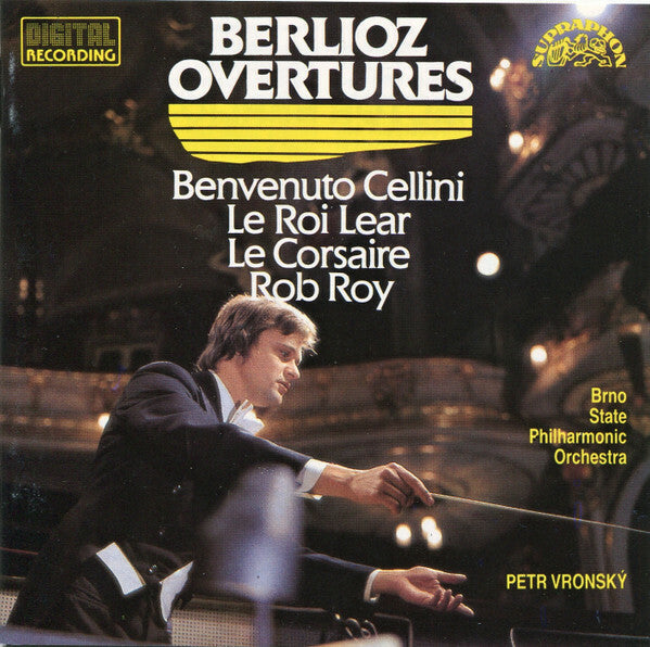 Hector Berlioz, Brno State Philharmonic Orchestra, Petr Vronský - Overtures - Hector Berlioz, Brno State Philharmonic Orchestra, Petr Vronský - CD