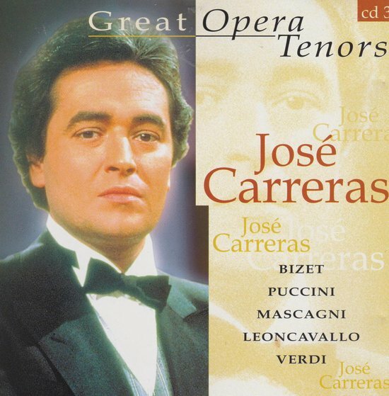 Great Opera Tenors (Cd n° 3) - José Carreras - CD