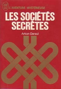 Les sociétés secrètes - Arkon Daraul - Livre