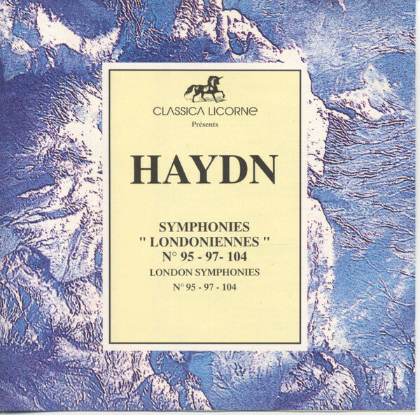 Joseph Haydn - London Symphonies - Joseph Haydn - CD