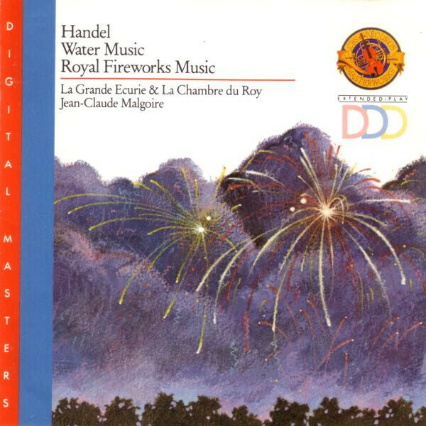 Handel* / La Grande Ecurie & La Chambre Du Roy* / Jean-Claude Malgoire - Water Music - Royal Fireworks Music - Jean-Claude Malgoire, Handel, La Grande Ecurie & La Chambre Du Roy - CD